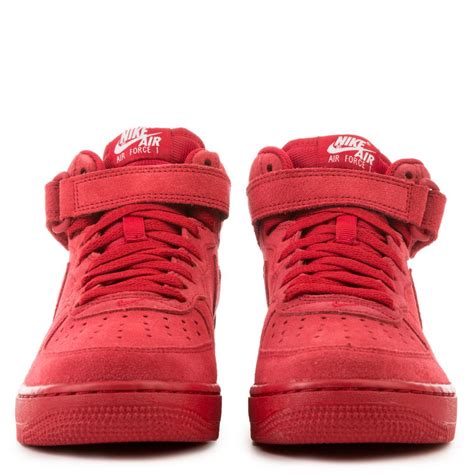 nike air force 1 mid'06 jungenschuh rot|Rot Air Force 1 Schuhe (3) .